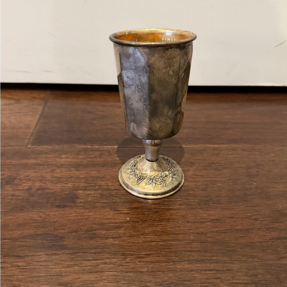 Elegant Silver Goblet